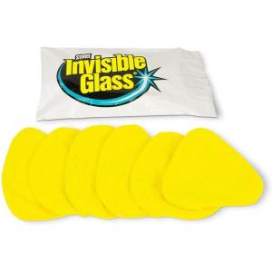 Invisible Glass 95183 Original Reach and Clean Tool Replacement Elastic Microfiber Bonnets, Pack of 3(Pack of 6)