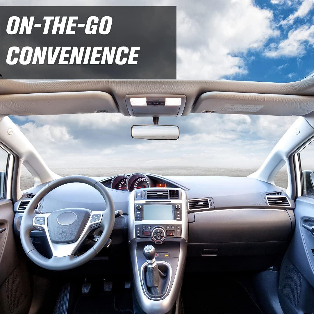 imageInvisible Glass 901666PK Large Glass Cleaning Wipes for StreakFree Windows Mirrors and Glass LintFree AmmoniaFree TintSafe for Home and Auto Canister 28 Count Pack of 628 Count Pack of 3