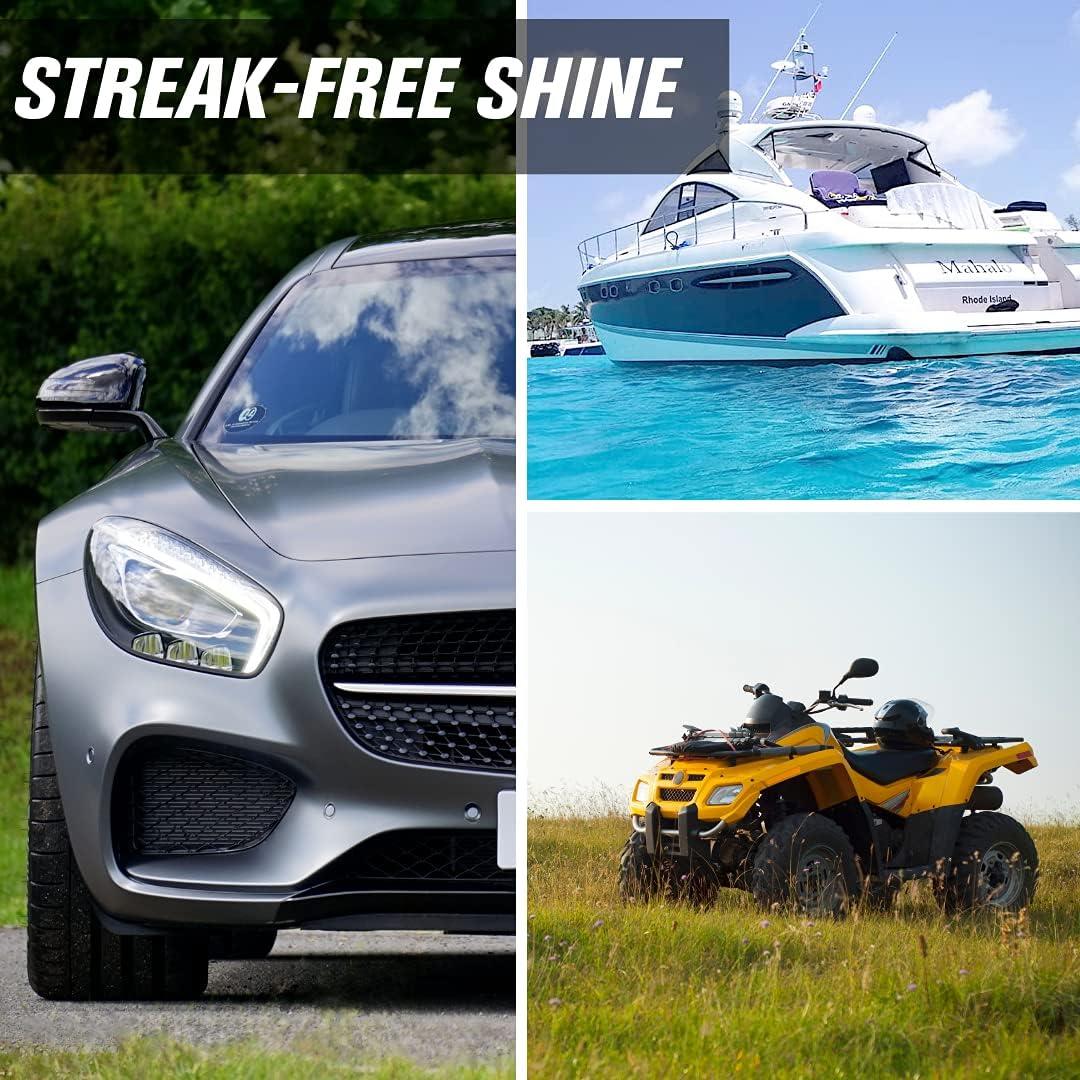 imageInvisible Glass 901666PK Large Glass Cleaning Wipes for StreakFree Windows Mirrors and Glass LintFree AmmoniaFree TintSafe for Home and Auto Canister 28 Count Pack of 628 Count Pack of 4