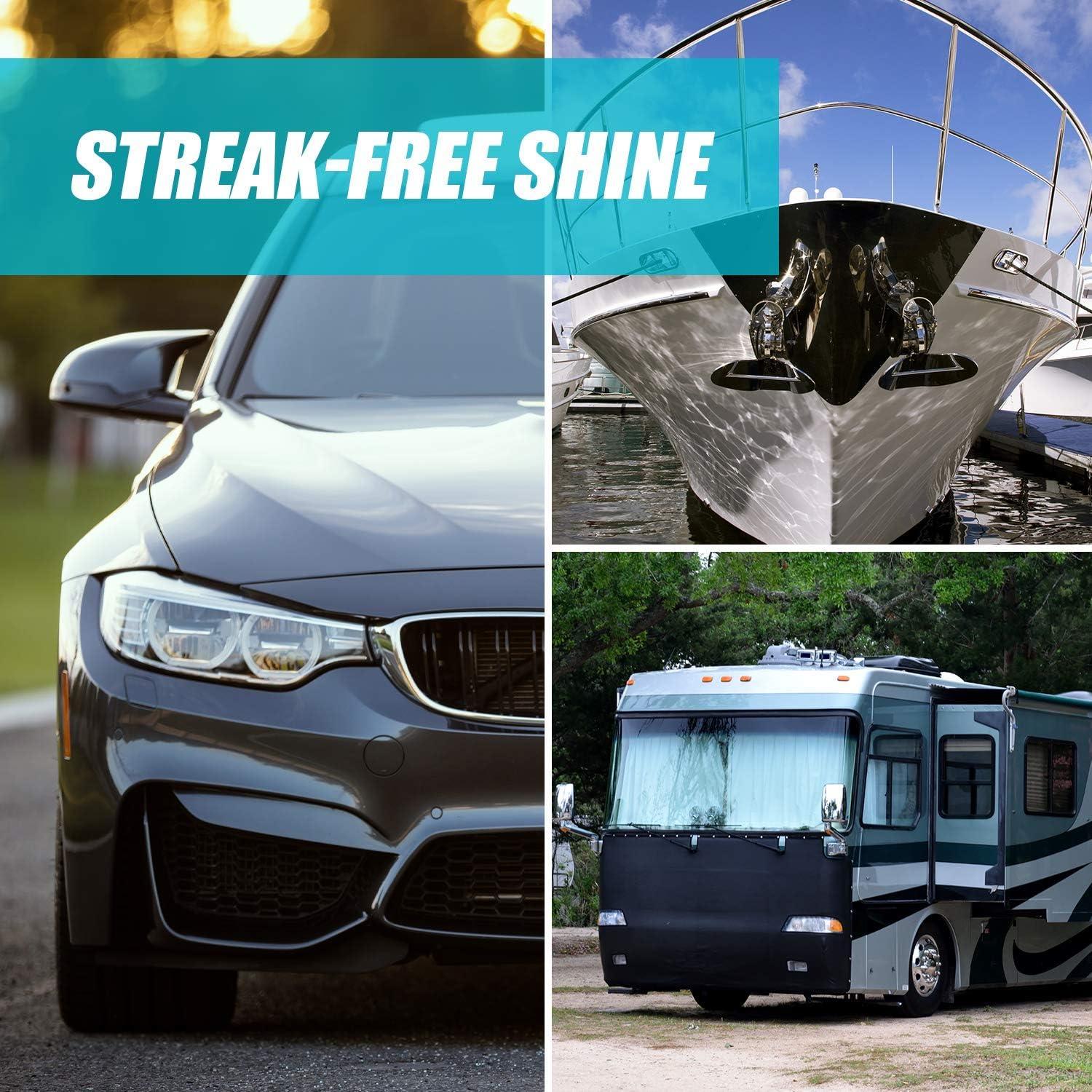 imageInvisible Glass 901666PK Large Glass Cleaning Wipes for StreakFree Windows Mirrors and Glass LintFree AmmoniaFree TintSafe for Home and Auto Canister 28 Count Pack of 628 Count Pack of 1