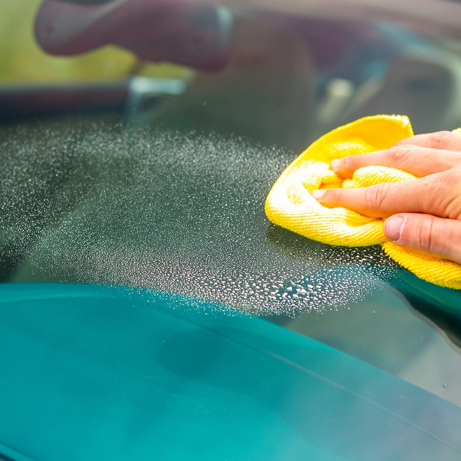 imageInvisible Glass 91163 Premium Aerosol Glass and Window Cleaner for Auto and Home StreakFree AmmoniaFree TintSafe 15 oz15 Ounce Pack of 4