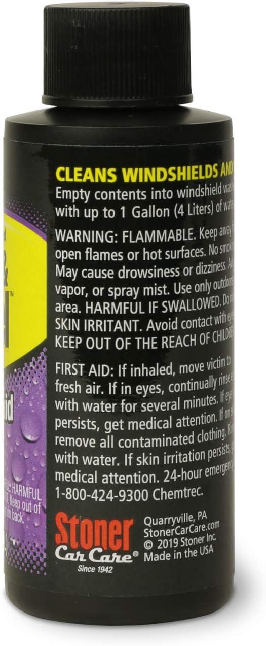 imageInvisible Glass 914004PK Clean and Repel Windshield Washer Fluid Additive Concentrate Convenient Single Use to Repel Rain Sleet and Snow from Auto Glass and Improve Driving Visibility