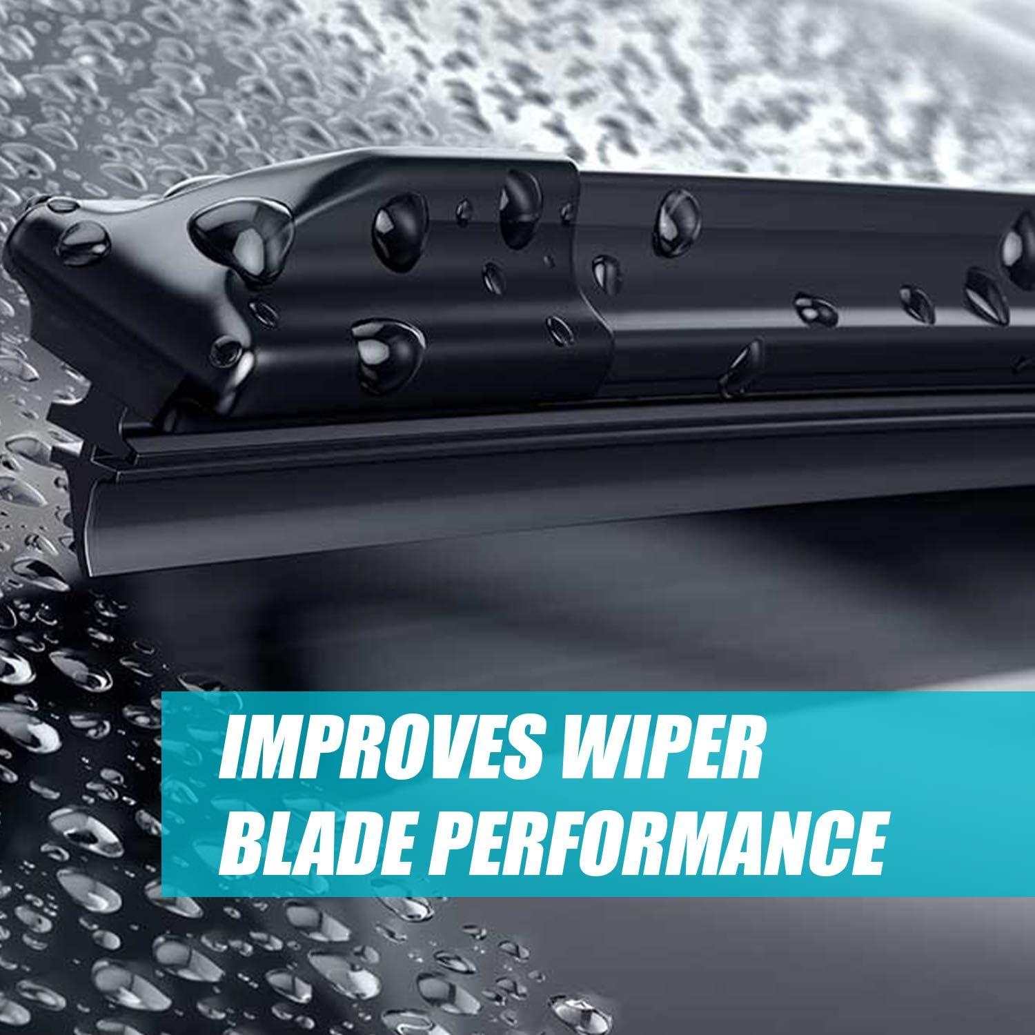 imageInvisible Glass 914004PK Clean and Repel Windshield Washer Fluid Additive Concentrate Convenient Single Use to Repel Rain Sleet and Snow from Auto Glass and Improve Driving Visibility