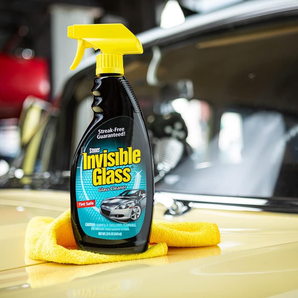 imageInvisible Glass 92472 AntiFog Interior Windshield Treatment Car Glass Defogger Cleaning Spray Prevents Windshield Fogging To Improve Driving Visibility No Streaks or Haze 8 Fl Oz Pack of 11 Count Pack of 1