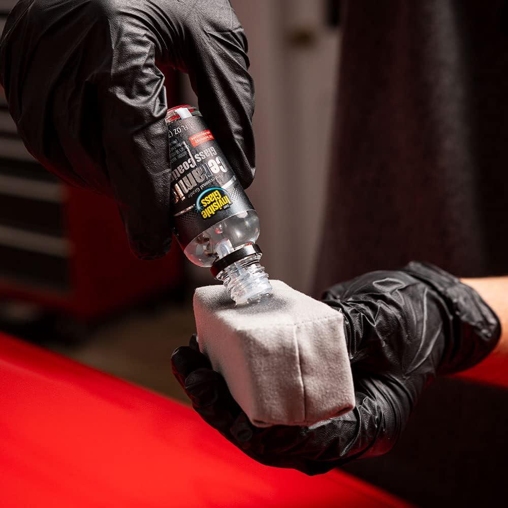 imageInvisible Glass 95151 Ceramic Glass Coating Kit  LongLasting Rain Repellent ampamp Hydrophobic Protection for Automotive Glass Windshields  Scratch ampamp Weather Resistant  Quick Easy Application  30 mL