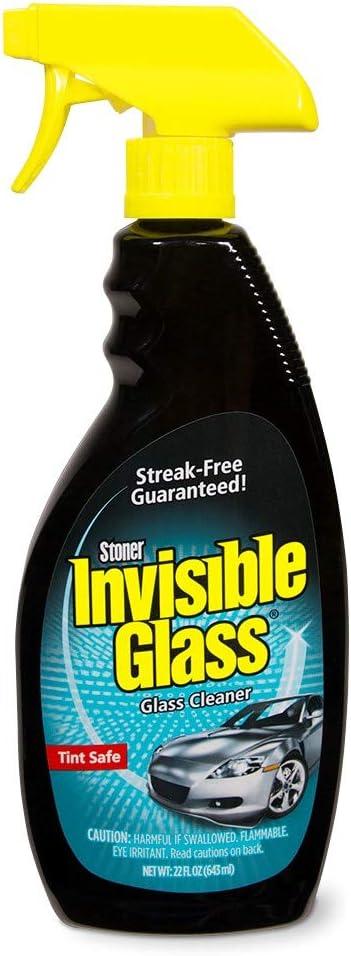 imageInvisible Glass 99018 22Ounce Cleaner and Window Spray with Extendable Reach and Clean Tool and LintFree Microfiber Bonnets Provide a StreakFree Shine and Easily Clean Hard to Reach Places