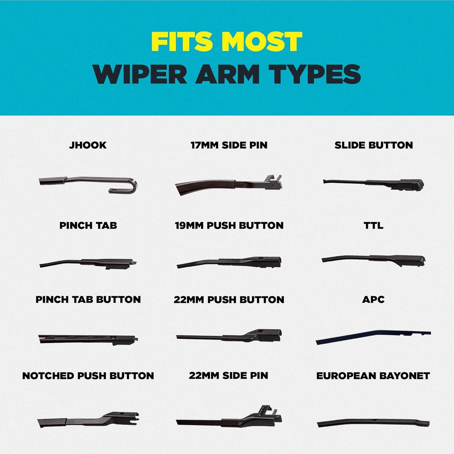 imageInvisible Glass CSB20 Ceramic Silicone 20quot Premium AllSeason Windshield Wiper Blade  Automotive Replacement Beam Blade with HydroGuard Water Repellent Coating for Quiet StreakFree Performance28