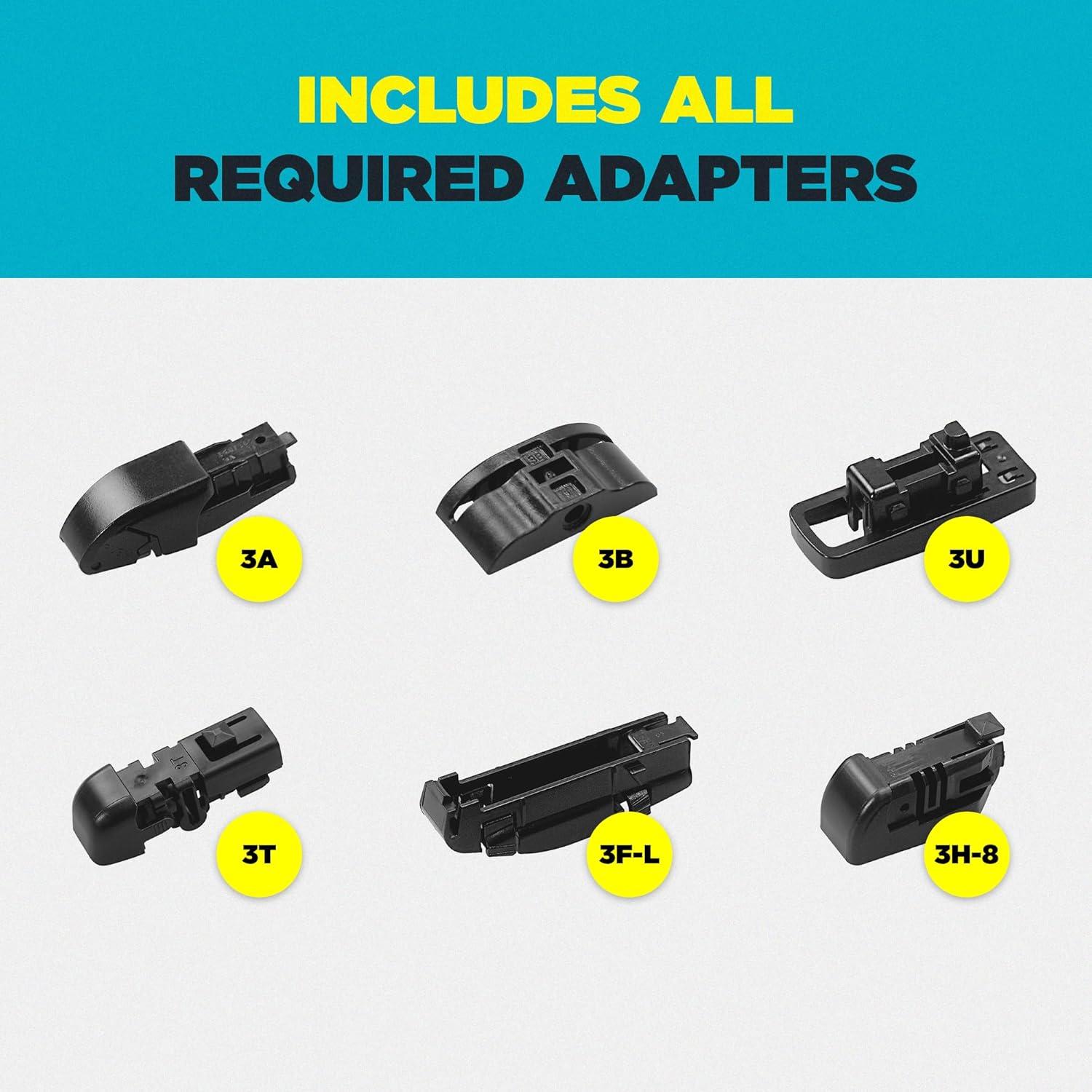 imageInvisible Glass CSB20 Ceramic Silicone 20quot Premium AllSeason Windshield Wiper Blade  Automotive Replacement Beam Blade with HydroGuard Water Repellent Coating for Quiet StreakFree Performance18