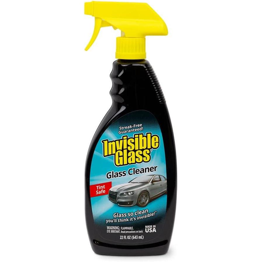 imageInvisible Glass 921642PK Premium Glass and Window Cleaner for Auto and Home Cleans Glass Windows Windshields and More StreakFree AmmoniaFree TintSafe 22 fl oz Pack of 222 Fl Oz Pack of 1
