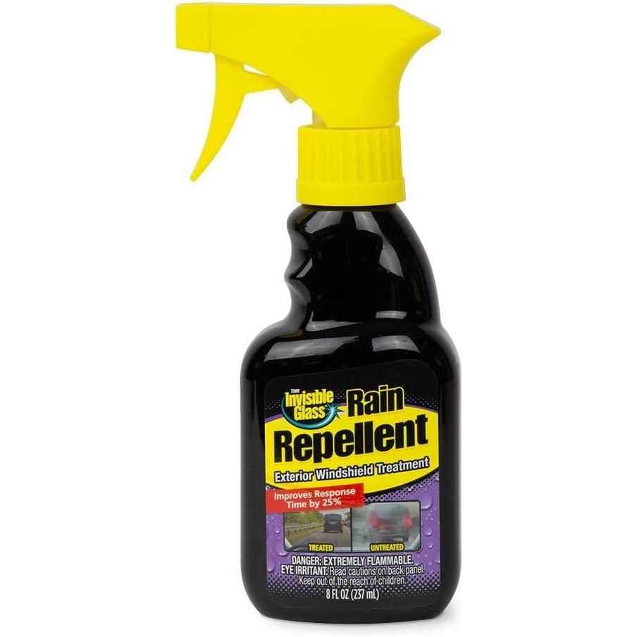 imageInvisible Glass 92482 Premium Rain Repellent for Exterior Window Treatment for Automotive Glass and Windshields to Protect Against Rain Snow and Sleet 8 Fl Oz Pack of 1