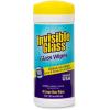 imageInvisible Glass 90160 Glass Cleaning Wipes PreMoistened StreakFree and LintFree Safe for Windows Mirrors Windshields and Tinted Glass 40 Count
