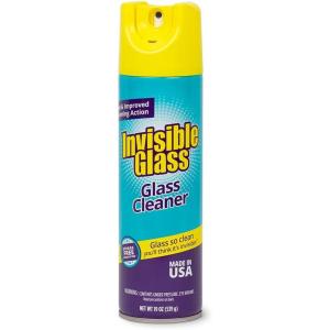 Invisible Glass 91160 Premium Glass and Window Cleaner for Auto and Home Cleans Glass, Windows, Glass Cooktops, Patio Doors, and More, Streak-Free, Ammonia-Free, Tint-Safe, 19 Oz, Pack of 1(Unscented)