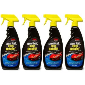 Stoner Car Care 99004 Car Show Touch-Up 6-Piece Kit for Automotive Detailing with Speed Bead Quick Detailer for Shine and Gloss, Grime Eraser, Invisible Glass Premium Glass Cleaner, Three Microfibers(22 Fl Oz (Pack of 4))