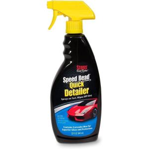 Stoner Car Care 99004 Car Show Touch-Up 6-Piece Kit for Automotive Detailing with Speed Bead Quick Detailer for Shine and Gloss, Grime Eraser, Invisible Glass Premium Glass Cleaner, Three Microfibers(22 Fl Oz (Pack of 1))