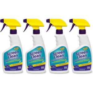 Invisible Glass 92013 16-Ounce Screen Clean Multi-Surface Cleaner Perfect for Touch Screens, Smart Phones, Tablets, Laptops, Glass, and Electronics, Pack of 1(16 Fl Oz (Pack of 4))